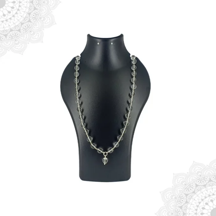Spadigam Mala Silver | Sphatik Mala Silver