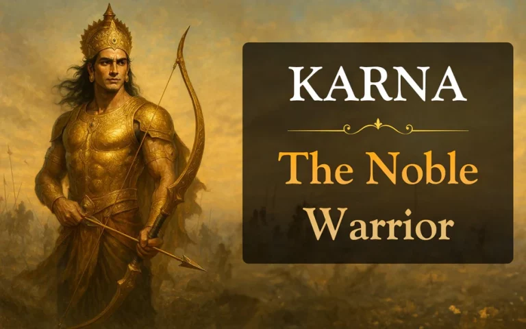 The Noble Warrior Karna: A Hero or a Tragic Villain?